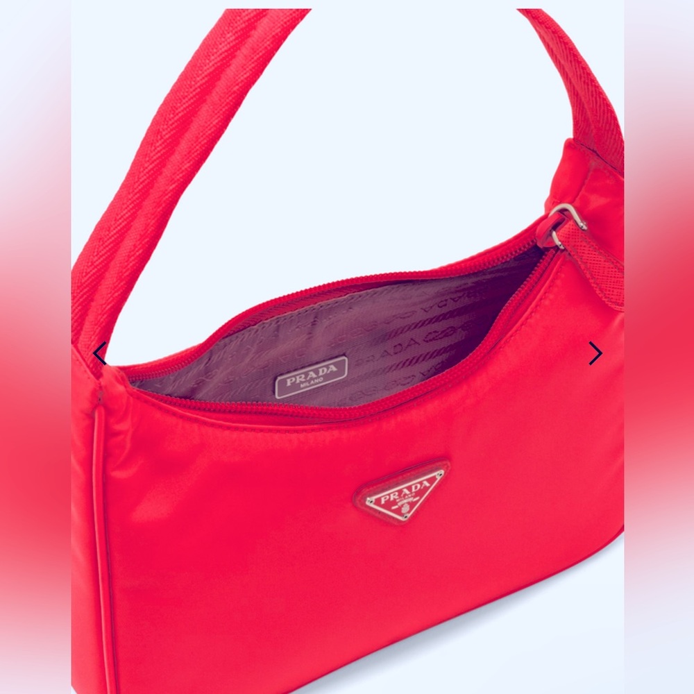 Prada re-edition nylon mini shoulder bag